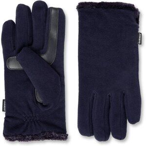 Women's Stretch Fleece Gloves With Microlux Lining and Touch Technology Blue
